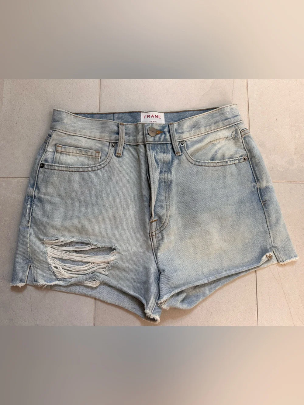 Frame Denim Le Original Shorts